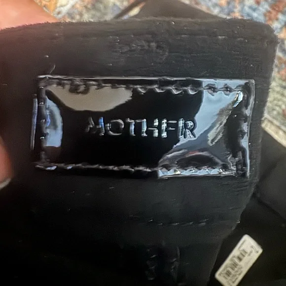 MOTHER Classic Black Denim - Picture 2 of 6